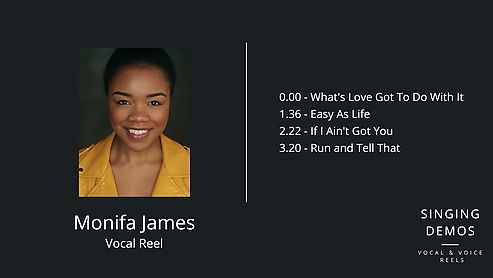 Monifa James - Vocal Reel
